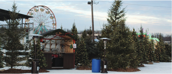 Holiday spirit: Yuletide at Devon offers a variety of  holiday-inspired decor and activities. European Christmas Markets inspired founder Jes Bickhart to bring a similar combination of food, vendors and activities to the Main Line. The event will be open until Dec. 31. 